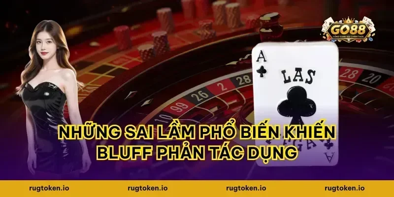 Những sai lầm phổ biến khiến bluff phản tác dụng