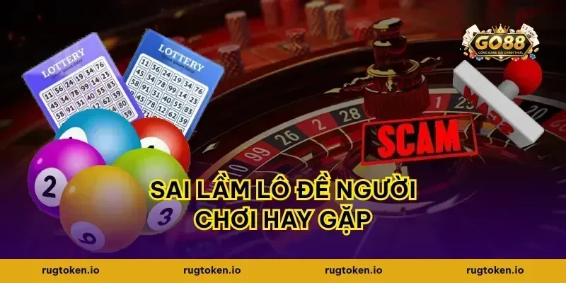 Sai lầm lô đề người chơi hay gặp
