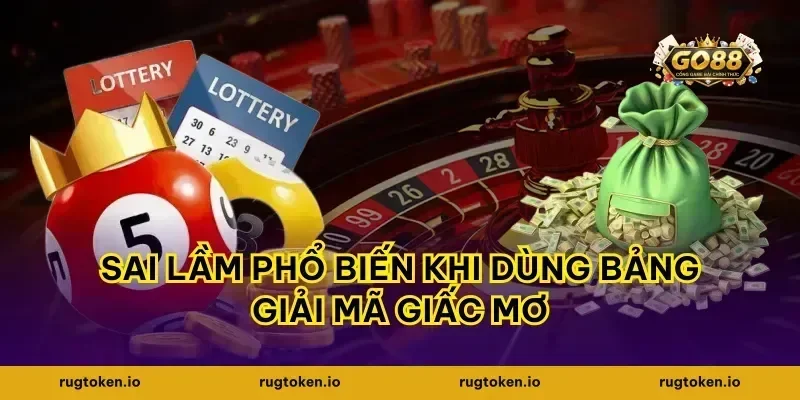 Sai lầm phổ biến khi dùng bảng giải mã giấc mơ
