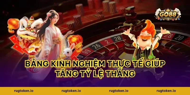 Bảng kinh nghiệm thực tế giúp tăng tỷ lệ thắng