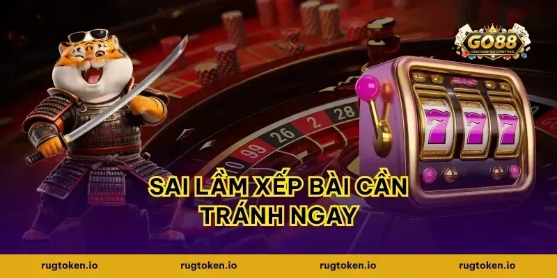 Sai lầm xếp bài cần tránh ngay